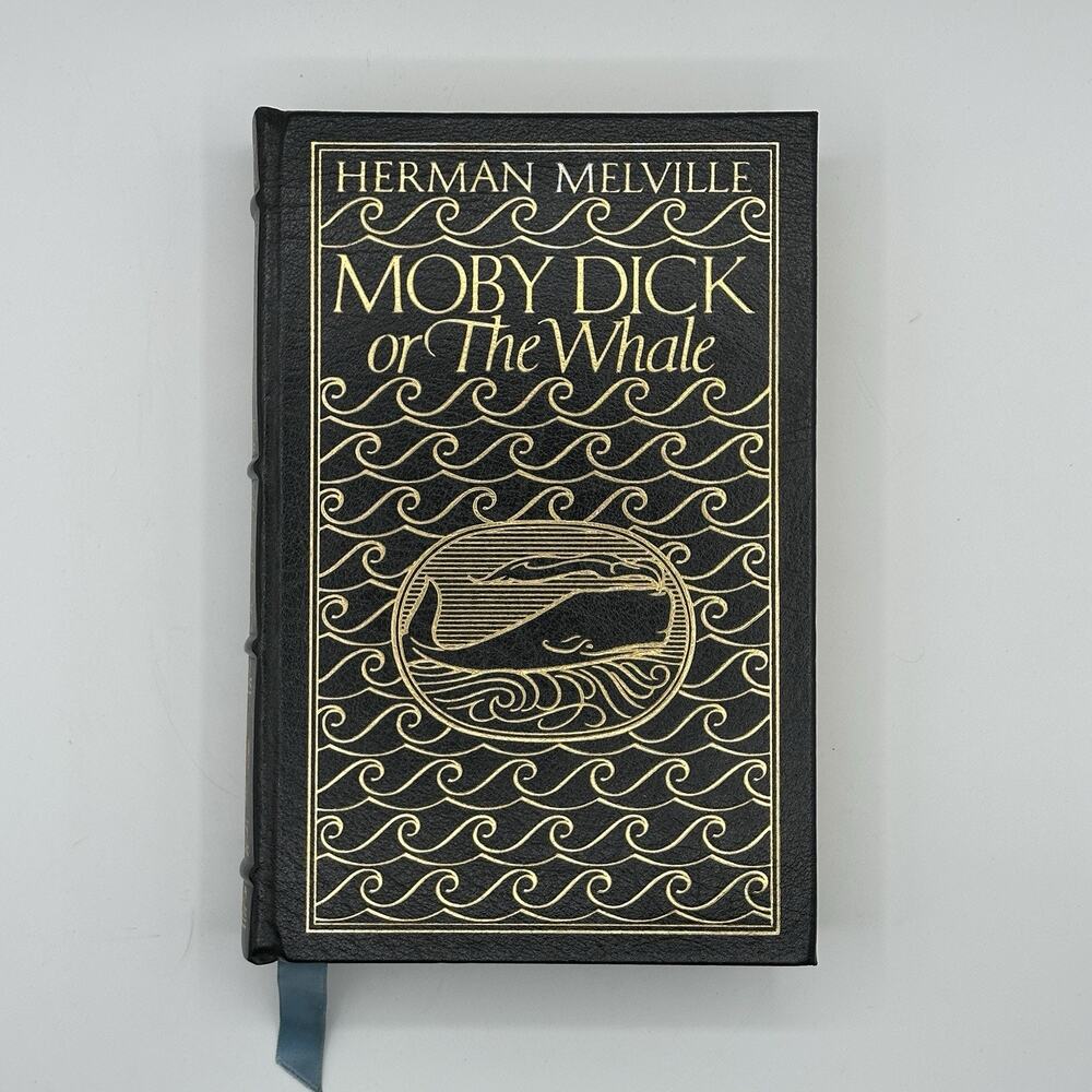 Moby Dick or The Whale by Herman Melville (1977, Easton Press )Genuine Leather